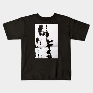 Black Ink Splatter - Alternative Kids T-Shirt